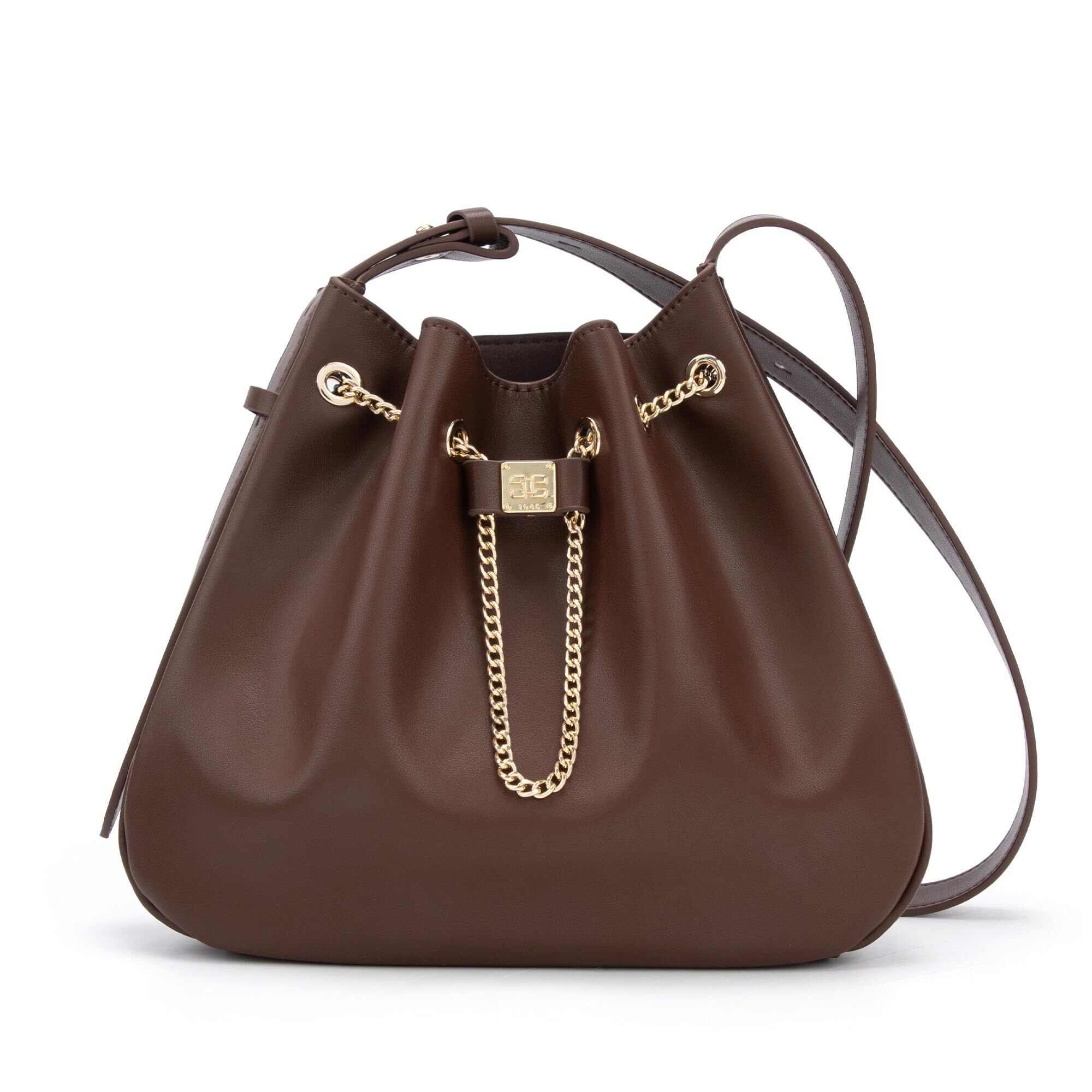 3034 Leather Bucket Bag